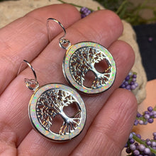 Load image into Gallery viewer, Opal Tree of Life Earrings
