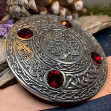 Load image into Gallery viewer, Brodie Celtic Horse Brooch - Handmade in Scotland
