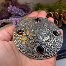 Load image into Gallery viewer, Brodie Celtic Horse Brooch - Handmade in Scotland

