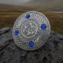 Load image into Gallery viewer, Brodie Celtic Horse Brooch - Handmade in Scotland

