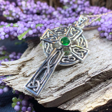 Load image into Gallery viewer, Classic Celtic Cross Necklace in Sterling Silver
