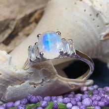Load image into Gallery viewer, Luna Di Moonstone Ring,
