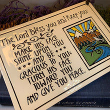 Load image into Gallery viewer, Lord Bless and Keep You Blessing Wall Art
