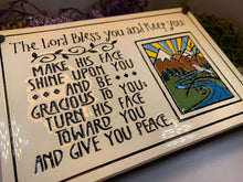 Load image into Gallery viewer, Lord Bless and Keep You Blessing Wall Art
