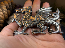 Load image into Gallery viewer, Gwynedd Welsh Dragon Brooch
