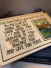 Load image into Gallery viewer, Lord Bless and Keep You Blessing Wall Art
