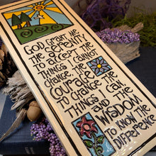 Load image into Gallery viewer, Serenity Prayer Blessing Wall Art

