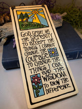 Load image into Gallery viewer, Serenity Prayer Blessing Wall Art
