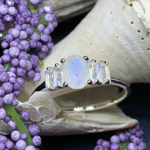 Load image into Gallery viewer, Luna Di Moonstone Ring,
