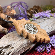 Load image into Gallery viewer, Weirwood Irish Oak Tree of Life Necklace

