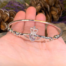 Load image into Gallery viewer, Forever Irish Claddagh Bracelet in Sterling Silver
