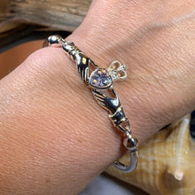 Load image into Gallery viewer, Forever Irish Claddagh Bracelet in Sterling Silver
