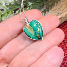 Load image into Gallery viewer, Scottish Heathergems Heart Necklace - Handmade in Scotland
