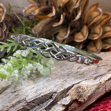 Load image into Gallery viewer, Thalia Celtic Knot Bangle Bracelet in Sterling Silver
