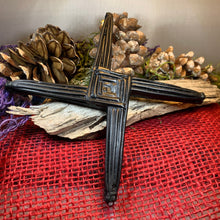 Load image into Gallery viewer, Saint Brigid&#39;s Irish Turf Celtic Cross
