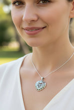 Load image into Gallery viewer, Celtic Loving Heart Necklace in Sterling Silver
