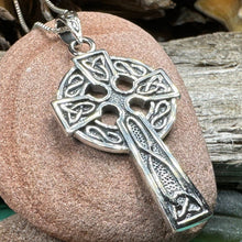 Load image into Gallery viewer, Dedication Celtic Cross Necklace
