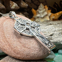 Load image into Gallery viewer, Dedication Celtic Cross Necklace
