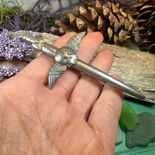 Load image into Gallery viewer, Greyfriars Skull Kilt Pin - Handmade in Scotland
