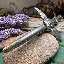 Load image into Gallery viewer, Greyfriars Skull Kilt Pin - Handmade in Scotland
