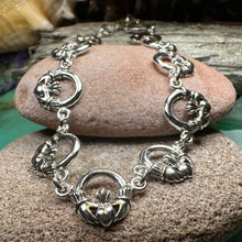Load image into Gallery viewer, Celtic Claddagh Bracelet
