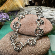 Load image into Gallery viewer, Celtic Claddagh Bracelet
