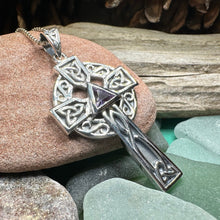 Load image into Gallery viewer, Recovery Celtic Cross Necklace in Sterling Silver
