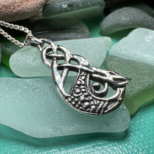 Load image into Gallery viewer, Muirgen Celtic Dragon Necklace
