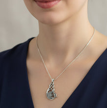 Load image into Gallery viewer, Muirgen Celtic Dragon Necklace
