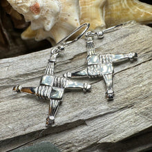 Load image into Gallery viewer, Springrise Saint Brigid&#39;s Cross Earrings
