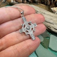 Load image into Gallery viewer, Scottish Iona Celtic Cross Necklace
