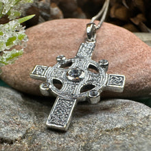 Load image into Gallery viewer, Scottish Iona Celtic Cross Necklace
