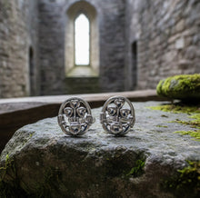 Load image into Gallery viewer, Fergal Irish Claddagh Sterling Silver Cuff Links for Men
