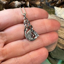 Load image into Gallery viewer, Muirgen Celtic Dragon Necklace
