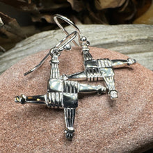 Load image into Gallery viewer, Springrise Saint Brigid&#39;s Cross Earrings

