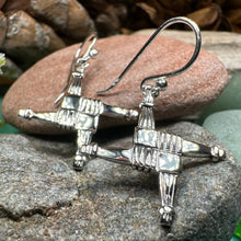 Load image into Gallery viewer, Springrise Saint Brigid&#39;s Cross Earrings
