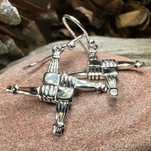 Load image into Gallery viewer, Springrise Saint Brigid&#39;s Cross Earrings
