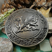 Load image into Gallery viewer, Large Welsh Dragon Brooch
