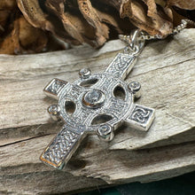 Load image into Gallery viewer, Scottish Iona Celtic Cross Necklace
