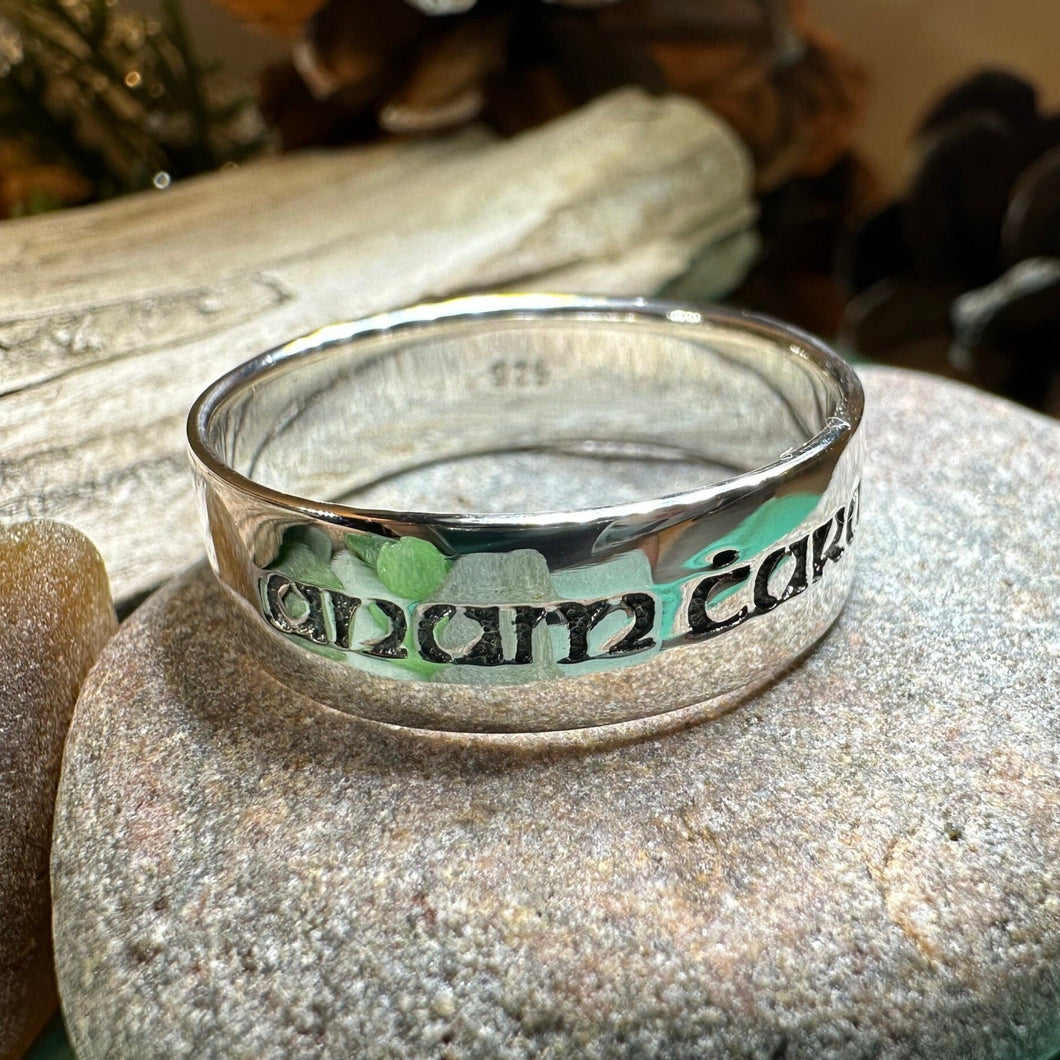 Gaelic Anam Cara Soulmate Ring