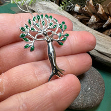 Load image into Gallery viewer, Varden Tree of Life Goddess Necklace
