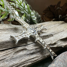 Load image into Gallery viewer, Irish Cross of Cong Necklace in Sterling Silver
