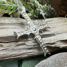 Load image into Gallery viewer, Irish Cross of Cong Necklace in Sterling Silver
