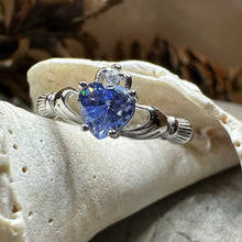 Load image into Gallery viewer, Lavender Claddagh Ring
