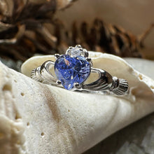Load image into Gallery viewer, Lavender Claddagh Ring
