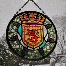 Load image into Gallery viewer, Scottish Lion Stained Glass Suncatcher
