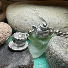 Load image into Gallery viewer, Spot O&#39; Tea Teapot &amp; Cup Earrings
