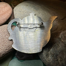 Load image into Gallery viewer, Old Fashioned Teapot Brooch
