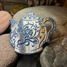 Load image into Gallery viewer, Old Fashioned Teapot Brooch
