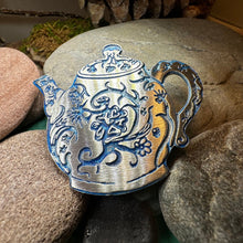 Load image into Gallery viewer, Old Fashioned Teapot Brooch

